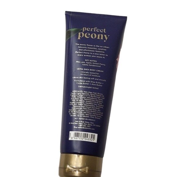 Bath & Body Works Perfect Peony FRAGRANCE BODY Lotion 8 Oz. - Picture 3 of 3